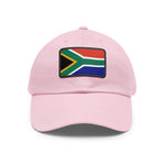Flag Village South Africa Flag Hat Cap with Leather Patch