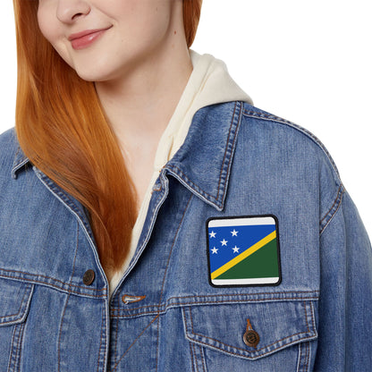 Flag Village Solomon Islands Flag Embroidery Iron-On Patches
