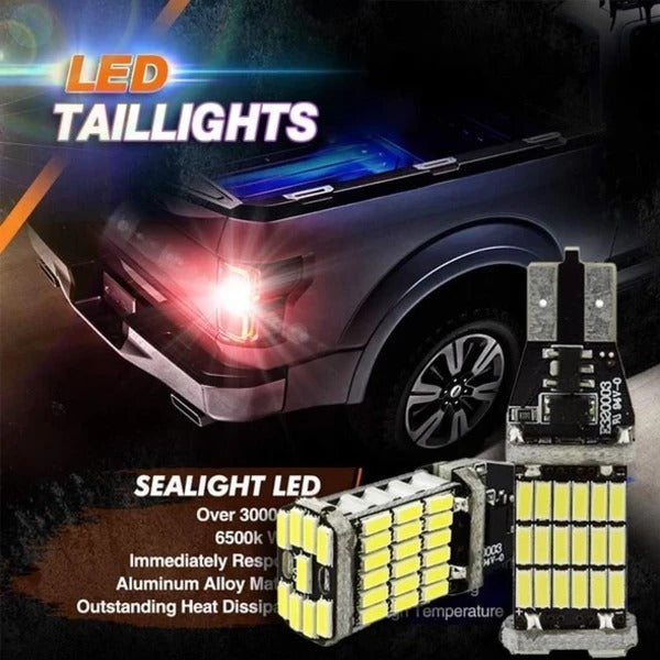 Flag Village Auto Tools Car 12v Brake Lamp Super Bright Reversing Light 45 SMD 4014 LED Canbus