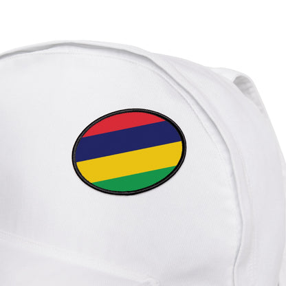 Flag Village Mauritius Flag Embroidery Iron-On Patches