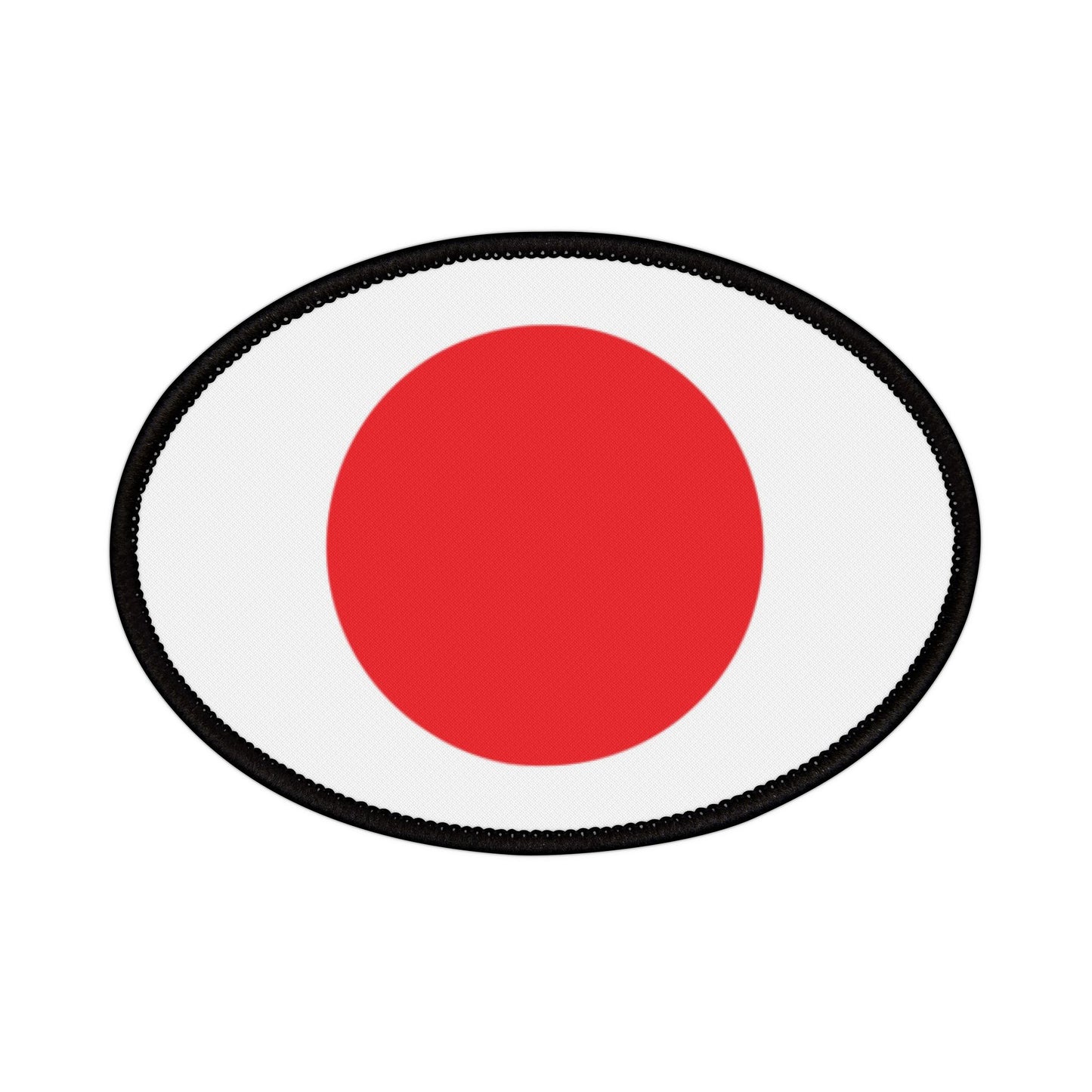 Flag Village Japan Flag Embroidery Iron-On Patches