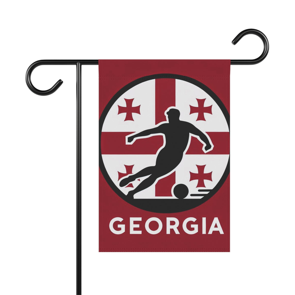 Flag Village Georgia National Flag Garden Flag 12'' x 18''