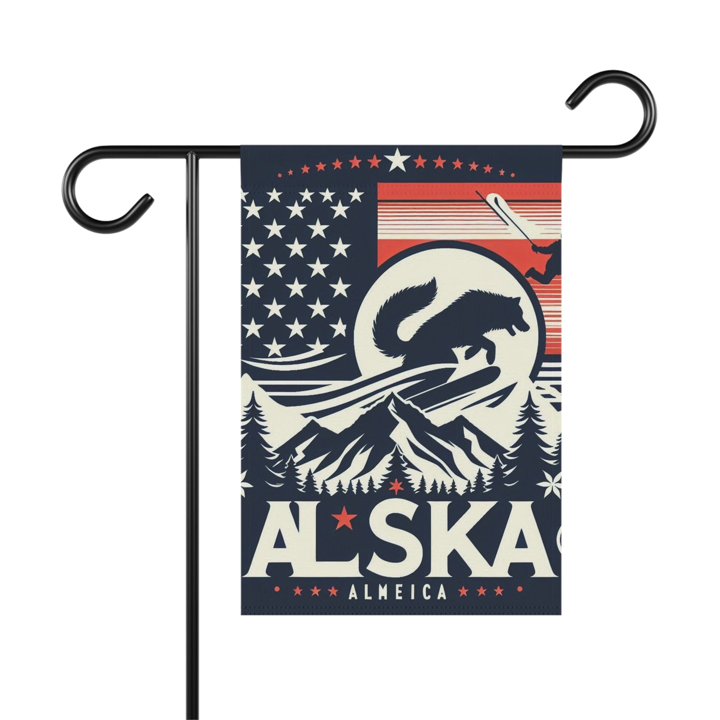 Flag Village Alaska State Flag Sporting Garden & House Banner AK0004