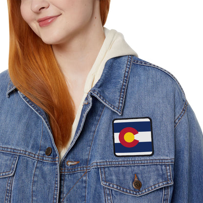 Flag Village Colorado State Flag Embroidery Iron-On Patches