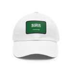 Flag Village Saudi Arabia Flag Hat Cap with Leather Patch