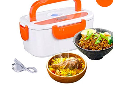 Flag Village Electric lunch box food grade plastic 110v 220v plug in lunch box household appliances gift