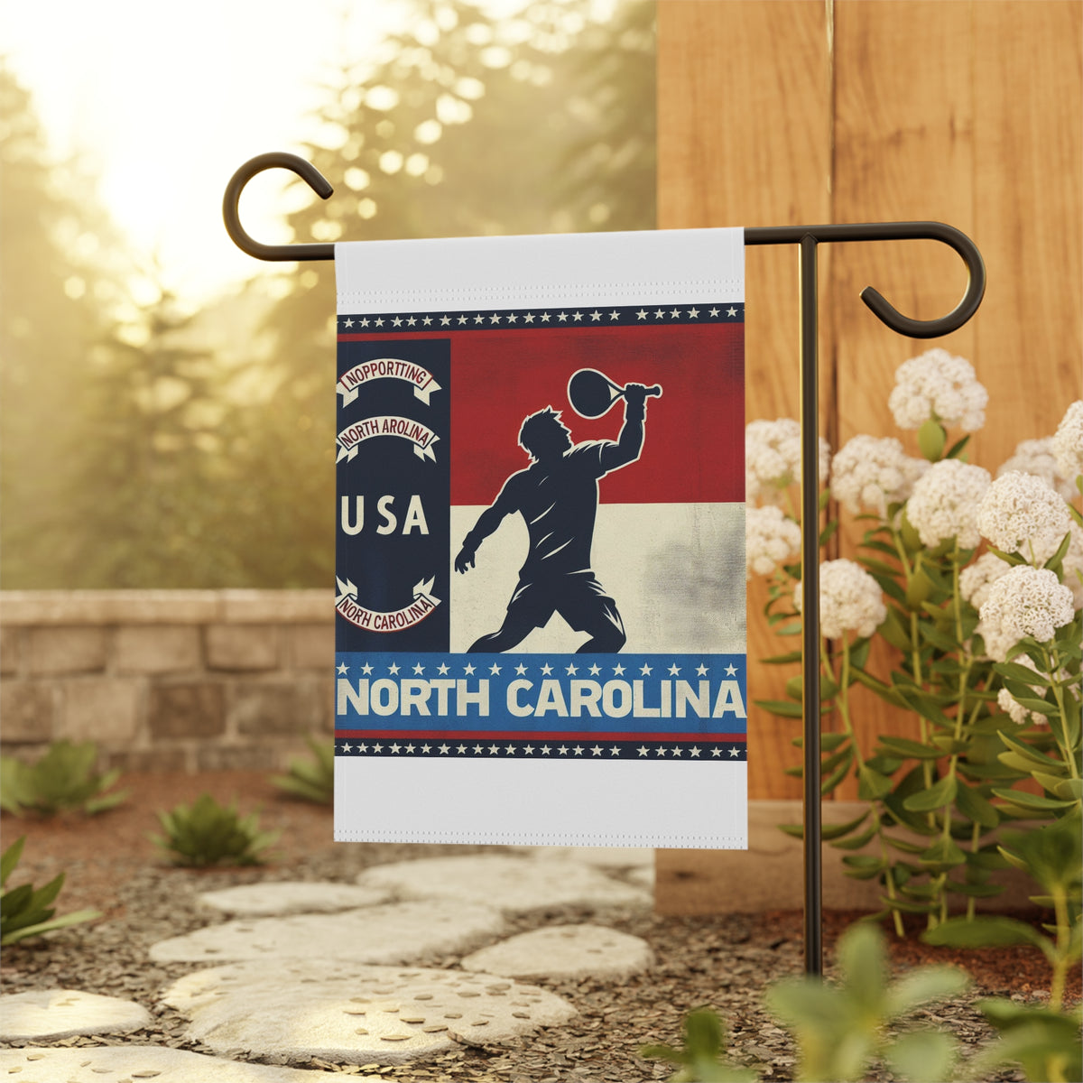 Flag Village North Carolina State Flag Sporting Garden & House Banner NC0003