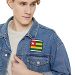Flag Village Togo Flag Embroidery Iron-On Patches FV-PT0081
