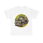 Flag Village Brazil Vintage Car Flag T-SHIRT Heavy Cotton Tee BRA0011