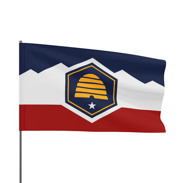 Flag Village USA Utah State Flag 18" x 12" / 36" x 24" / 60" x 36"