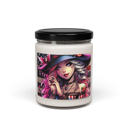 Flag Village Halloween Pretty Witch Scented Soy Candle, 9oz HW0015