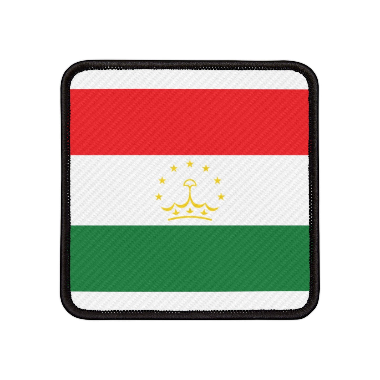 Flag Village Tajikistan Flag Embroidery Iron-On Patches