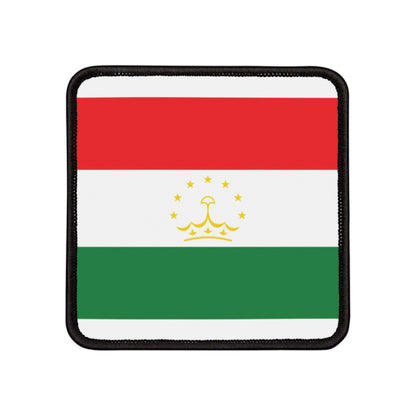 Flag Village Tajikistan Flag Embroidery Iron-On Patches