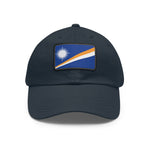 Flag Village Marshall Islands Flag Hat Cap with Leather Patch