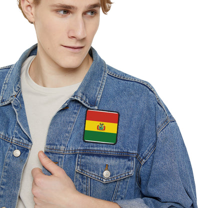 Flag Village Bolivia Flag Embroidery Iron-On Patches