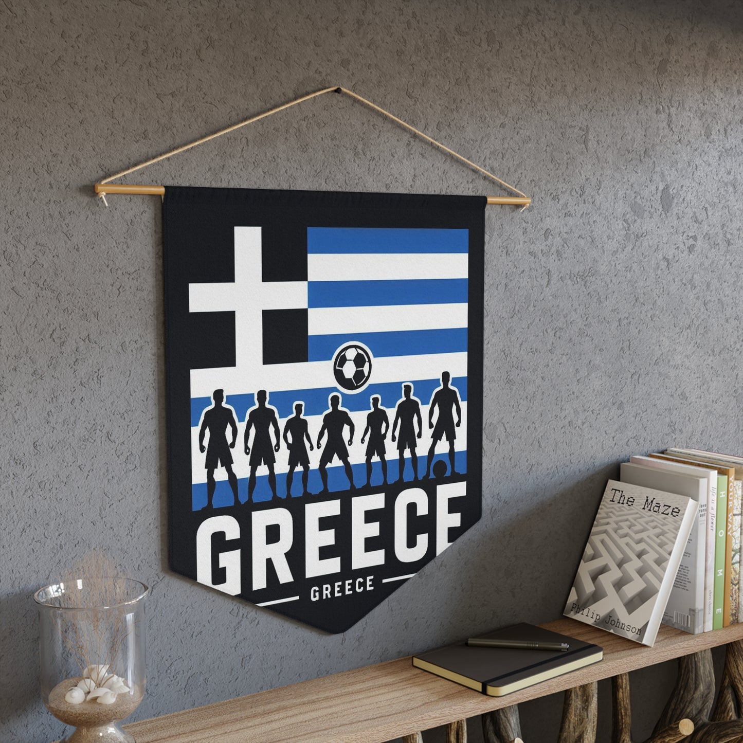 Flag Village Greece Flag Pennant Sporting Home Wall decoration GRC0002
