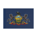Flag Village Pennsylvania State Military Flag 18" x 12"