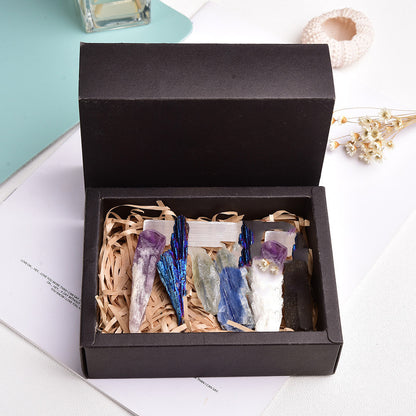 Flag Village Gift Box Natural Crystal Rough Single Crystal Gem