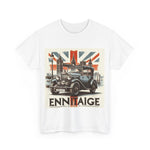 Flag Village UK Vintage Car Flag T-SHIRT Heavy Cotton Tee UK0003