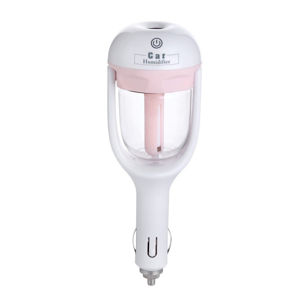 Flag Village Auto Tools Mini 12V Car Steam Humidifier Air Purifier Aroma Diffuser Essential Oil Diffuser Car Humidifier