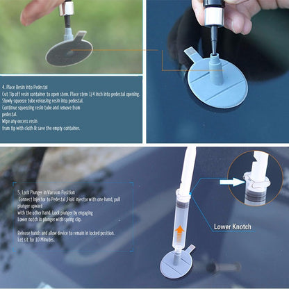 Flag Village Auto Tools DIY Car Windshield Repair Kit