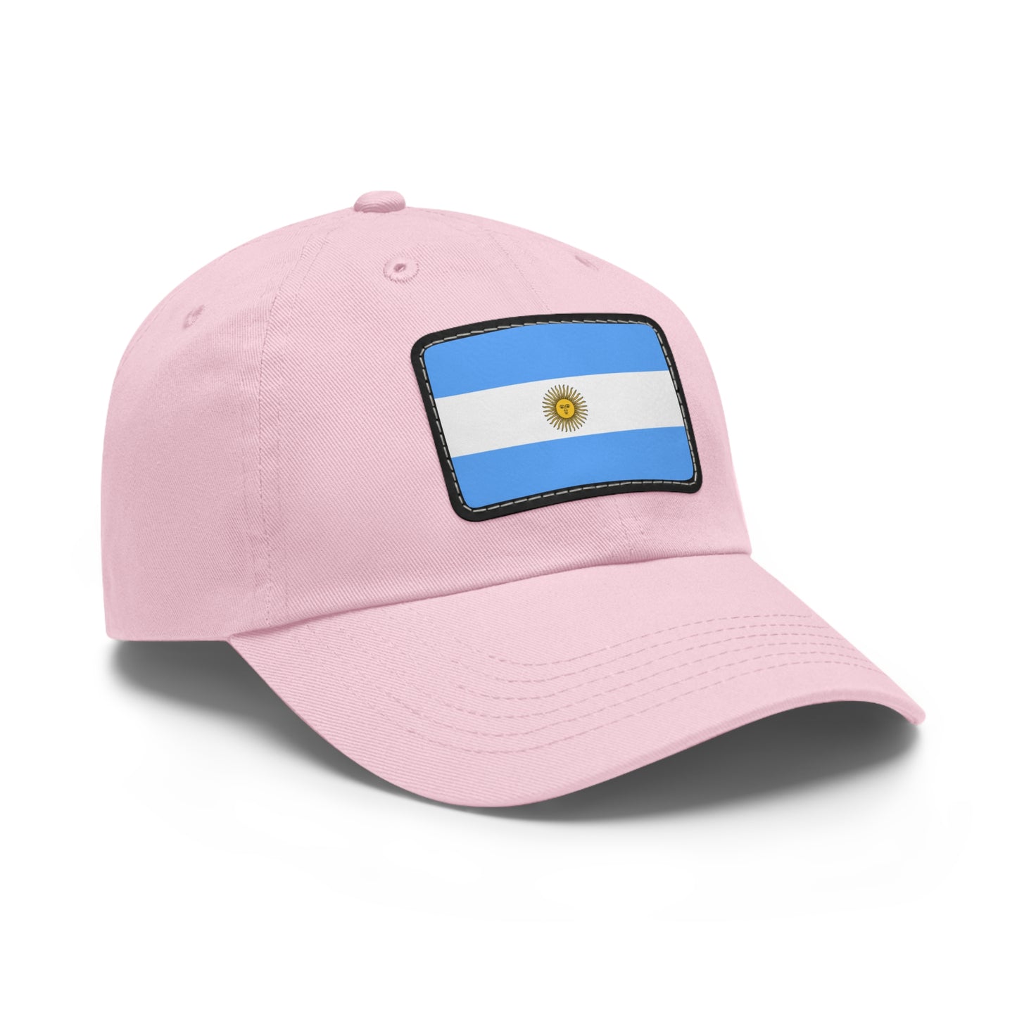 Flag Village Argentina Flag Hat Cap with Leather Patch