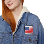 Flag Village USA State Flag Embroidered Iron-On Patch