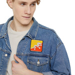 Flag Village Bhutan Flag Embroidery Iron-On Patches