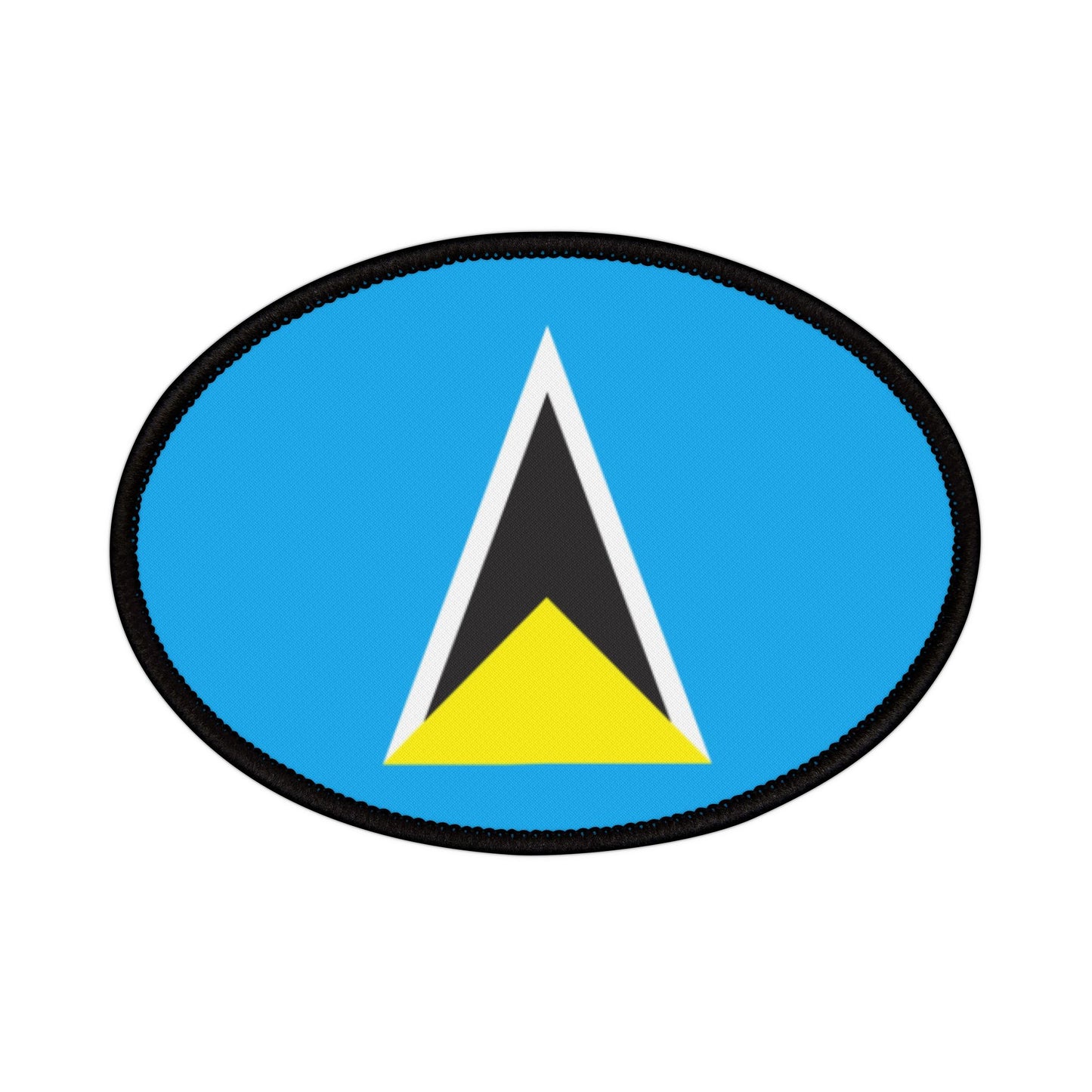 Flag Village Saint Lucia Flag Embroidery Iron-On Patches