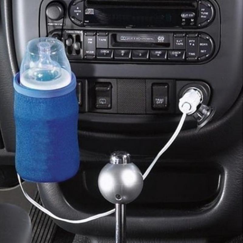 Flag Village Auto Tools Quickly Food Milk Travel Cup Warmer Heater Portable DC 12V in Car Baby Bottle Heaters