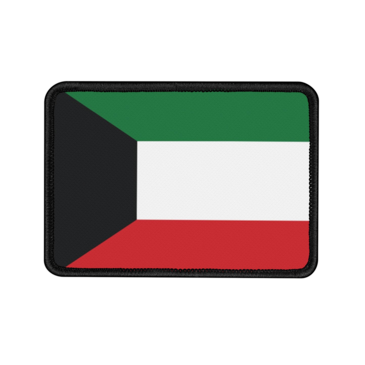 Flag Village Kuwait Flag Embroidery Iron-On Patches
