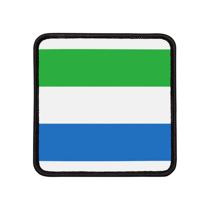 Flag Village Sierra Leone Flag Embroidery Iron-On Patches
