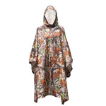 Flag Village Jungle through mountaineering camouflage raincoat Outdoor hiking marching poncho poncho