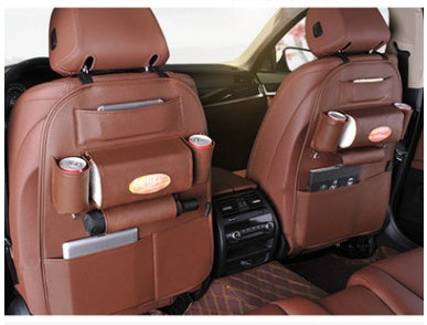 Flag Village Auto Tools HQ Leather Car Seat Organizers