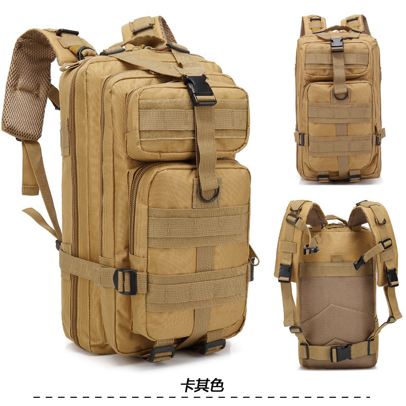 Flag Village Camouflage Backpack Outdoor Sports Upgraded 3P Bag Camouflage Backpack Tactical Backpack Outdoor Camping Travel
