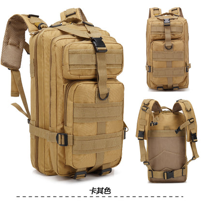 Flag Village Camouflage Backpack Outdoor Sports Upgraded 3P Bag Camouflage Backpack Tactical Backpack Outdoor Camping Travel