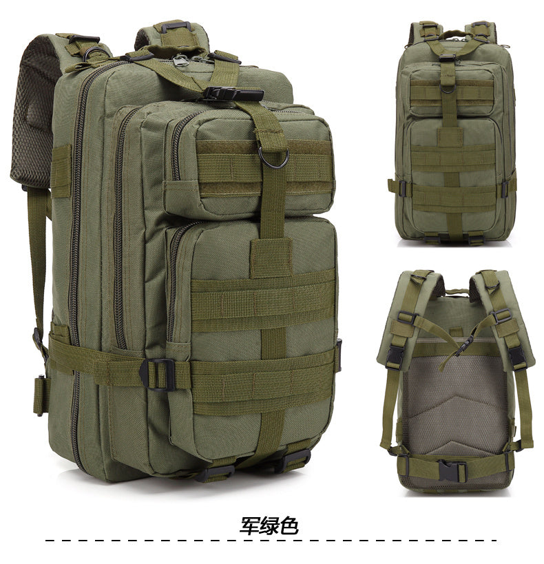 Flag Village Camouflage Backpack Outdoor Sports Upgraded 3P Bag Camouflage Backpack Tactical Backpack Outdoor Camping Travel