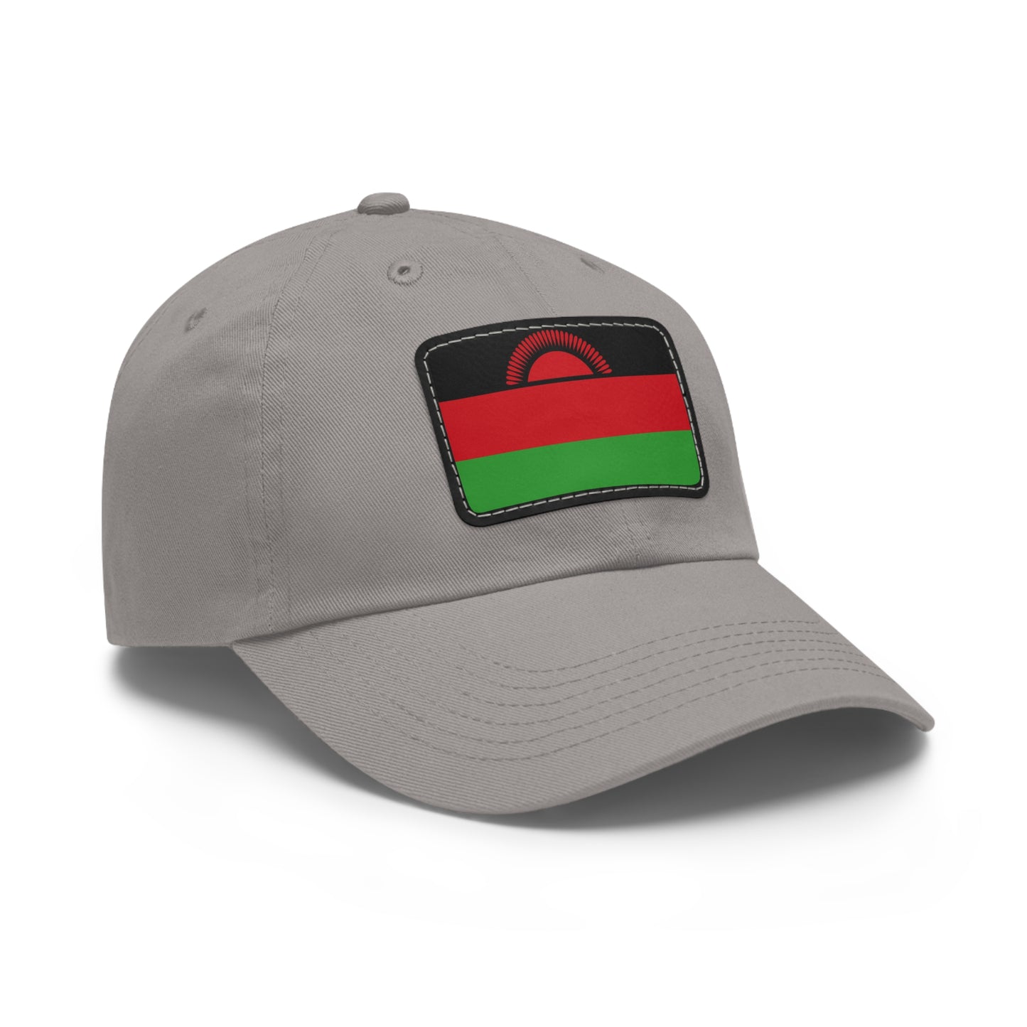 Flag Village Malawi Flag Hat Cap with Leather Patch