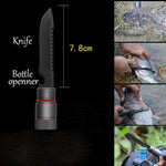 Flag Village Outdoor Defense Tactical Stick Alpenstock Hiking Camping Equipment Multifunctional Walking Stick