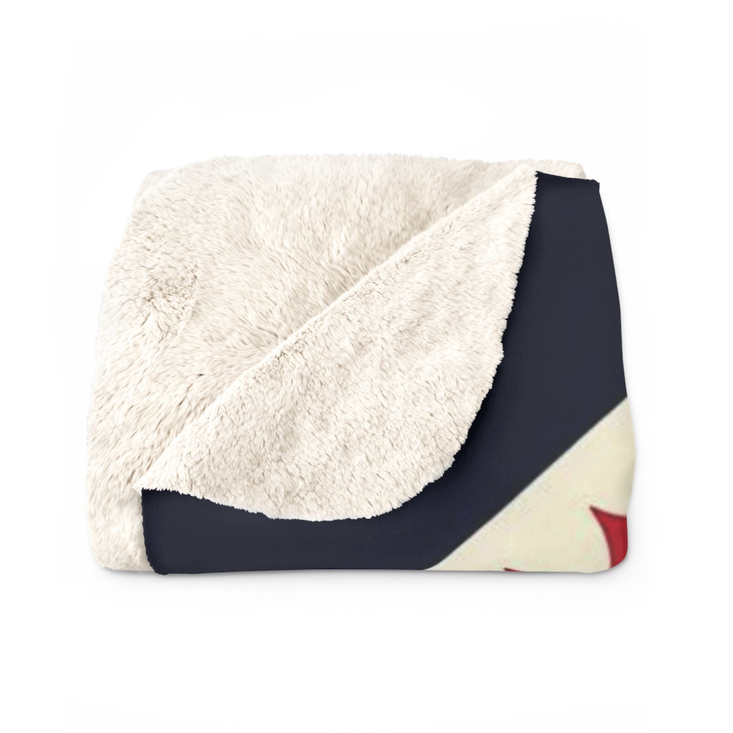 Flag Village Georgia Sporting Flag Sherpa Fleece Blanket GEO0006