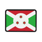 Flag Village Burundi Flag Embroidery Iron-On Patches