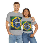 Flag Village Brazil Sporting Flag T-SHIRT Heavy Cotton Tee BRA0014