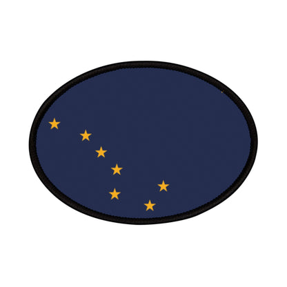 Flag Village Alaska State Flag Embroidery Iron-On Patches
