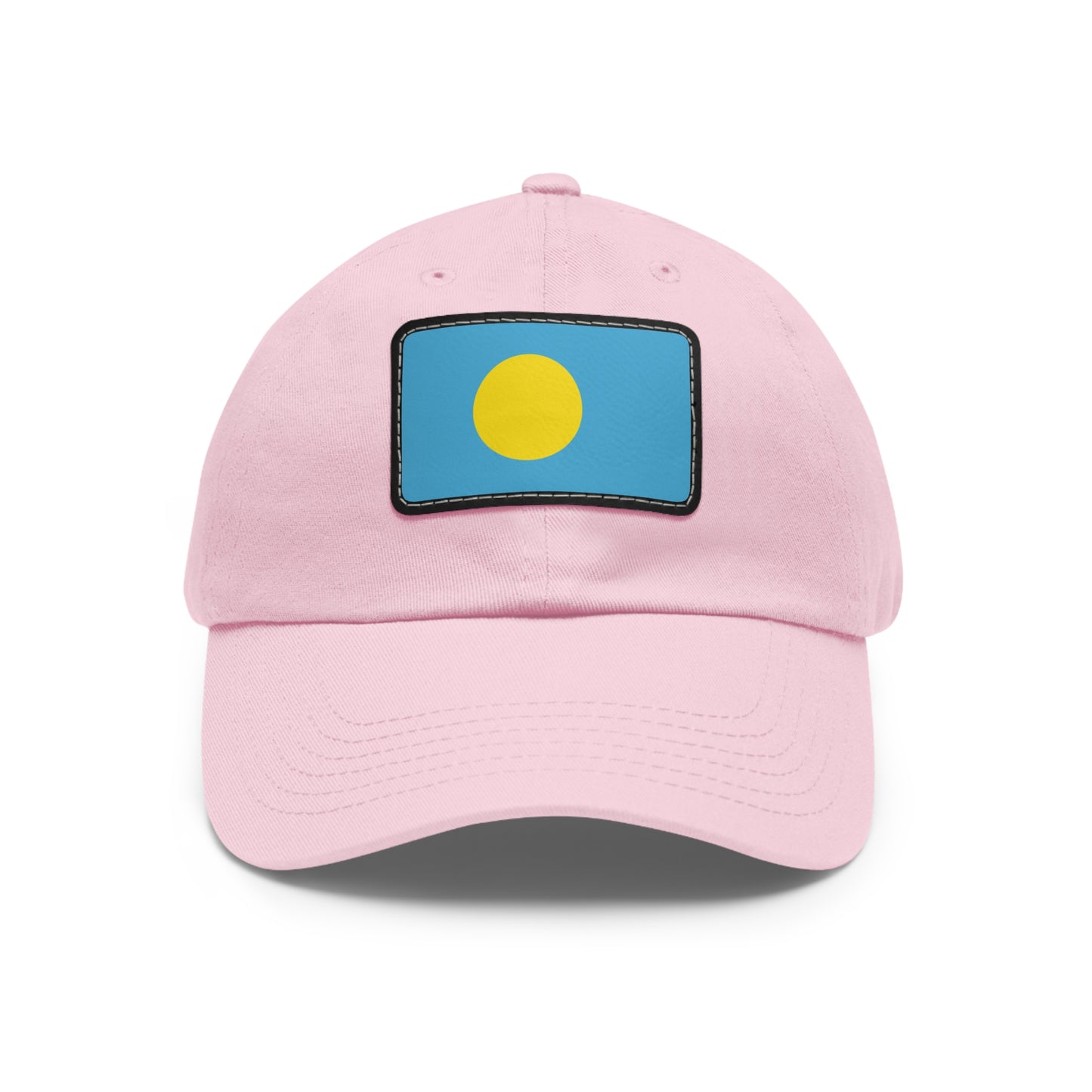 Flag Village Palau Flag Hat Cap with Leather Patch