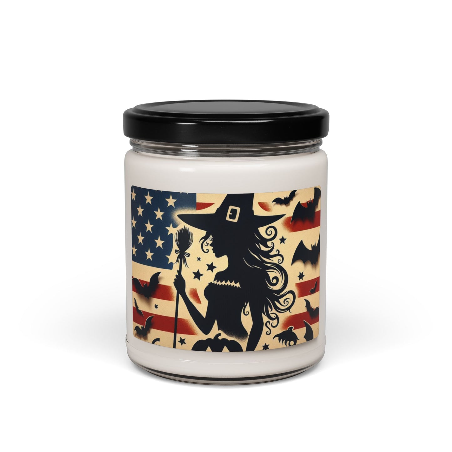 Flag Village Halloween Pretty Witch Scented Soy Candle, 9oz HW0039