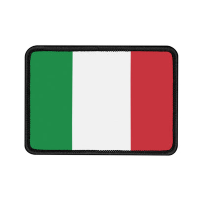 Flag Village Italy Flag Embroidery Iron-On Patches
