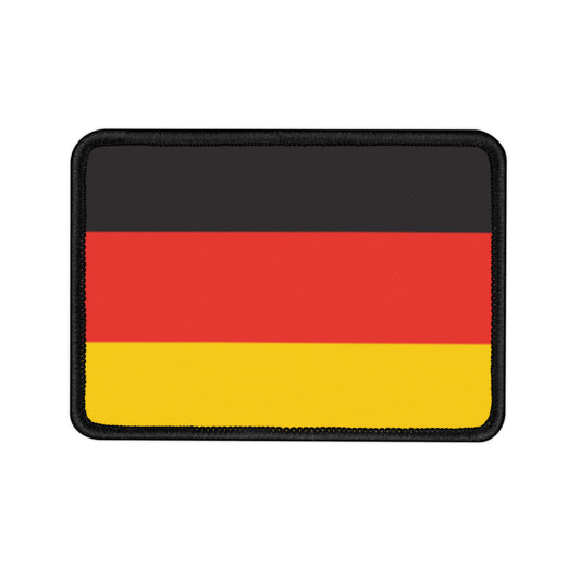 Flag Village Germany Flag Embroidery Iron-On Patches