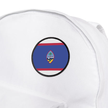 Flag Village Guam Flag Embroidery Iron-On Patches