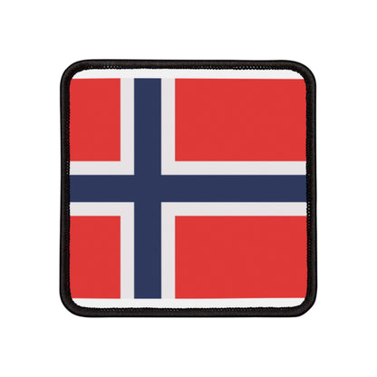 Flag Village Norway Flag Embroidery Iron-On Patches