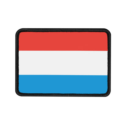 Flag Village Luxembourg Flag Embroidery Iron-On Patches